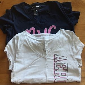 Aeropostale V-neck t-shirts